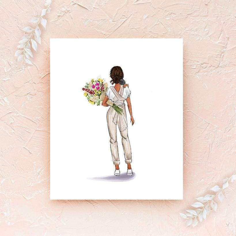 My Wildflower - art print
