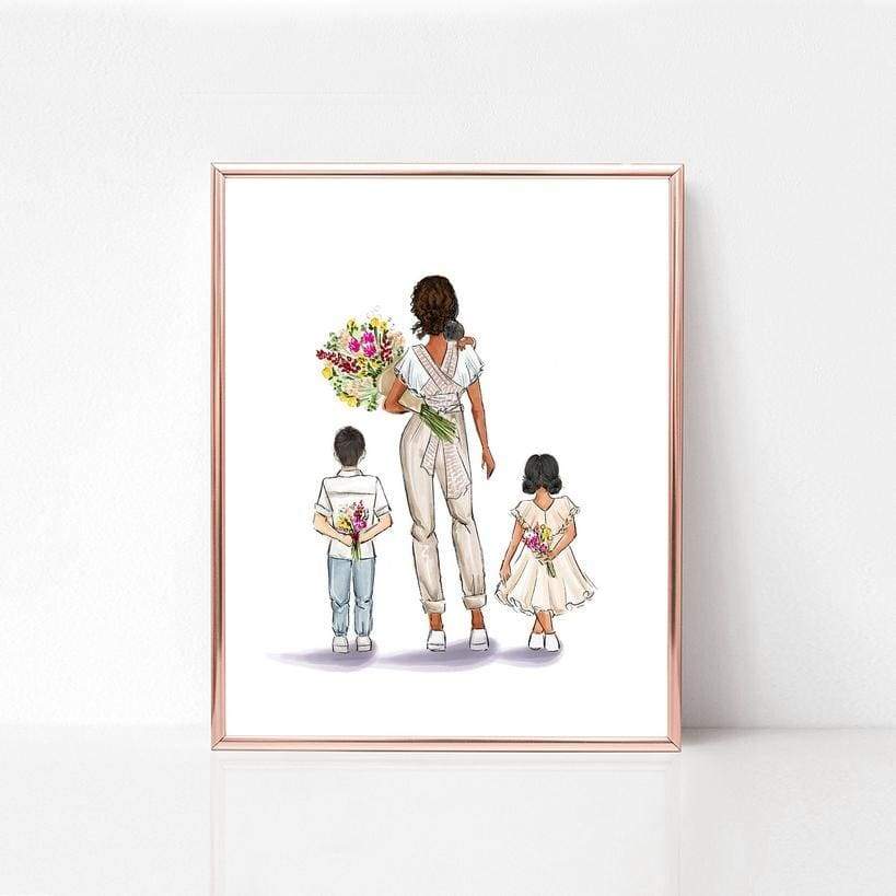 My Wildflower - art print